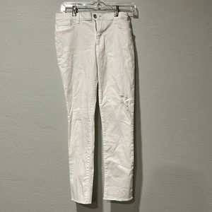 NWT Place girls white pants/jeans size 14.